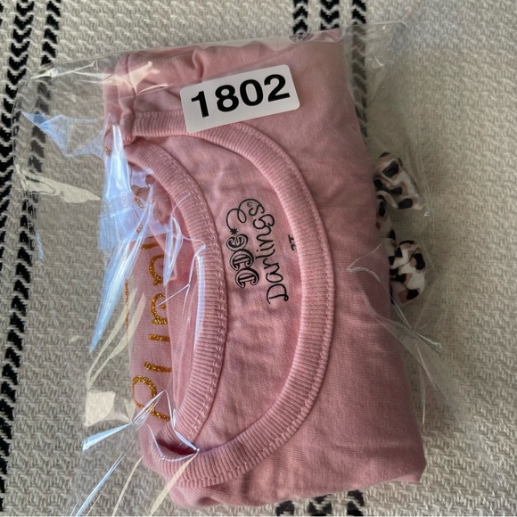 DDG Darling | pink top: long sleeve | 2T Cat top - Picture 5 of 5